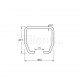 RAIL H24 ROD 6m ADJUSTABLE - SLIDING SHEETS (UP TO 300KG)